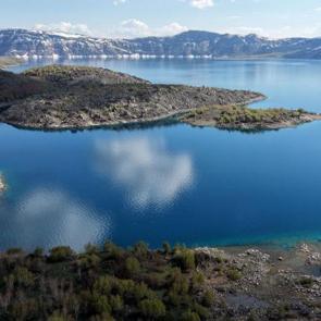 Volkanik patlama sonrası oluşan doğa harikası: Nemrut Krater G&ouml;l&uuml;