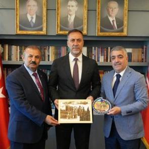 TADEF&rsquo;ten MHP İstanbul İl Başkanı Volkan Yılmaz&rsquo;a ziyaret
