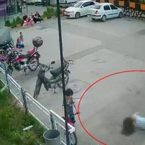 Adana'da mucizevi kurtuluş: 12'nci kattan d&uuml;şen &ccedil;ocuk hayata tutundu!