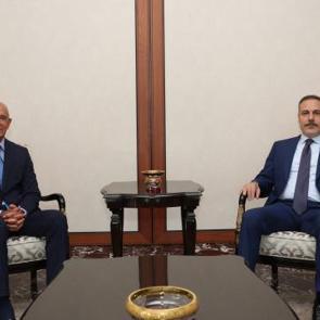 Bakan Fidan, Tom Barrack'ı kabul etti!