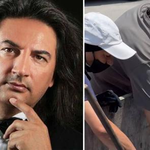 Bir g&uuml;n boyunca sokak sokak gezdi: Şarkıcı &Ccedil;elik &ccedil;&ouml;pten kağıt atık topladı! 