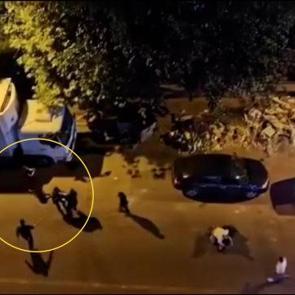 Diyarbakır'da 1 kişinin silahla yaralandığı silahlı kavga kamerada