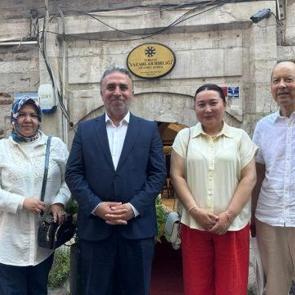 D&uuml;nya Uygur Yazarlar Birliği&rsquo;nden TYB İstanbul&rsquo;a ziyaret 