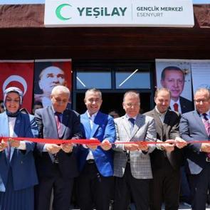 İkinci Yeşilay Gen&ccedil;lik Merkezi Esenyurt'ta a&ccedil;ıldı 