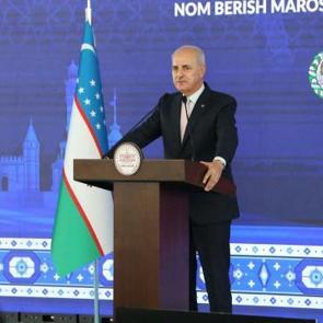 Kurtulmuş, Hatay &Ouml;zbekistan Mahallesi İsim Verme T&ouml;reni'nde konuştu