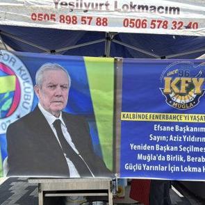 Muğla'da Aziz Yıldırım i&ccedil;in lokma d&ouml;k&uuml;ld&uuml;
