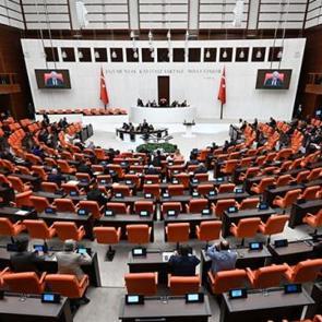  TBMM'den partilere grup toplantısı yazısı