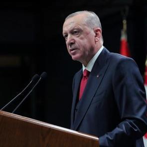 Cumhurbaşkanı Erdoğan, Azerbaycan'ın Milli Kurtuluş G&uuml;n&uuml;'n&uuml; kutladı