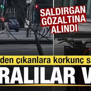 M&uuml;sl&uuml;man karşıtı nefret saldırısı! Yaralılar var! Saldırgan g&ouml;zaltına alındı