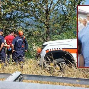 Şarampole devrildi! 72 yaşındaki motosikletin s&uuml;r&uuml;c&uuml;s&uuml; &ouml;ld&uuml; 