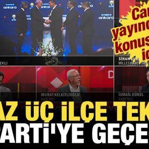 Canlı yayında &ccedil;ok konuşulacak iddia: İstanbul'da en az &uuml;&ccedil; il&ccedil;e tekrar AK Parti'ye ge&ccedil;ecek