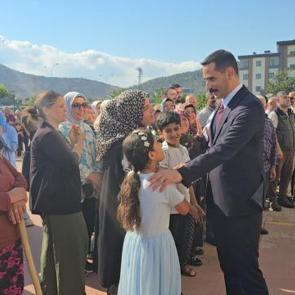 G&ouml;rev yeri değişen İslahiye Kaymakamı Mehmet Soylu'nun s&ouml;zleri duygulandırdı 