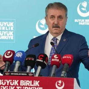 BBP lideri Mustafa Destici'den Deniz G&ouml;ktaş'a: O dili koparırız!