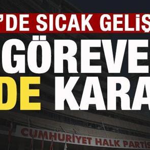 CHP'de sıcak gelişme! G&ouml;reve iade kararı