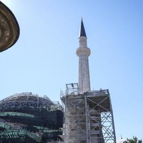 Edirne&rsquo;nin &ouml;zel taşı ilk kez Ayasofya restorasyonunda kullanılıyor