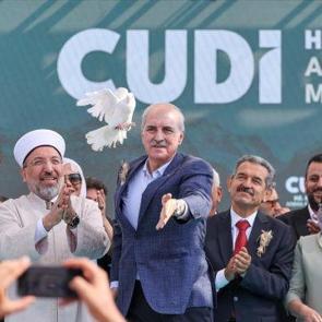 Kurtulmuş'tan Cudi Dağı'nda mesaj: Artık bu dağlarda ağıtların sesleri y&uuml;kselmeyecek