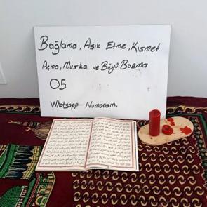 Adana'da muska ve b&uuml;y&uuml; yapan şebeke &ccedil;&ouml;kertildi! İşlem &uuml;creti dikkat &ccedil;ekti