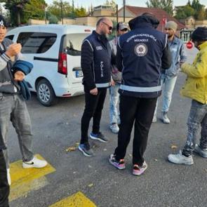 Nevşehir'de 25 ka&ccedil;ak g&ouml;&ccedil;men yakalandı