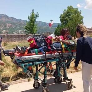 Tunceli'de engerek kabusu! Askeri helikopterle hastaneye ulaştırıldı