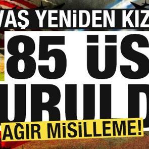 ABD-İran savaşı yeniden kızıştı! Peş peşe saldırılar! Ağır misilleme! 85 &uuml;s vuruldu