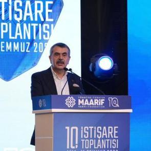 Bakan Tekin'den T&uuml;rkiye Maarif Vakfı mesajı: Tarihi bir adım