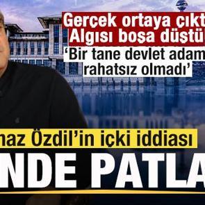 Yılmaz &Ouml;zdil'in NATO yemeğinde 'i&ccedil;ki' iddiası elinde patladı! Ger&ccedil;ek ortaya &ccedil;ıktı!
