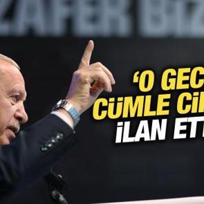 Cumhurbaşkanı Erdoğan'dan tarihi a&ccedil;ıklamalar! 'C&uuml;mle cihana ilan ettik' deyip duyurdu