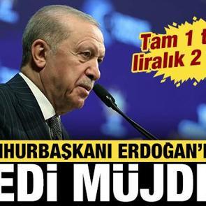 Erdoğan'dan milyonlara kredi m&uuml;jdesi: 1 trilyon liralık uygun koşullu kredi!