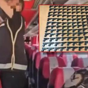 İstanbul'da yolcu otob&uuml;s&uuml;nden cephanelik &ccedil;ıktı! Şoke eden manzara: &Ccedil;eteye sevk ediyorlardı