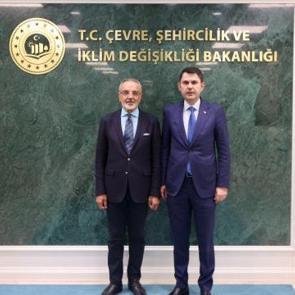 Bakan Kurum, DEM Partili Sırrı Sakık'ı kabul etti