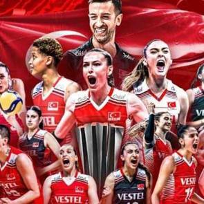 Filenin Sultanları, Brezilya'yı devirdi! 2026 VNL'de Şampiyon T&uuml;rkiye!