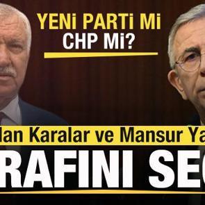 Mansur Yavaş, Zeydan Karalar ve Vahap Se&ccedil;er tarafını se&ccedil;ti! Hangi partide yer alacaklar?