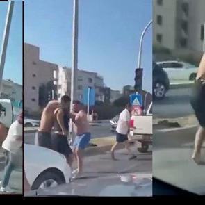 Trafikte yumruklar konuştu cezası pahalıya patladı
