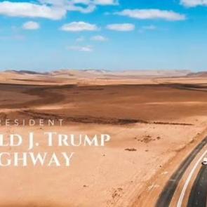 Yeni otoyola Trump'ın adını verdiler