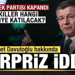 Gelecek Partisi kapandı! Vekiller hangi partiye katılacak? S&uuml;rpriz Davutoğlu iddiası