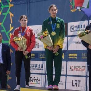 Milli sporcumuz d&uuml;nya ikincisi