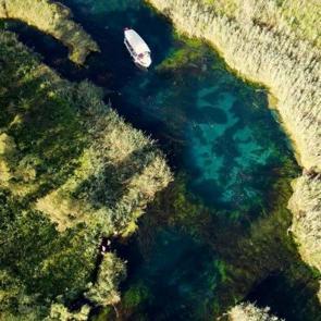 NASA g&uuml;zelliğini paylaşmıştı: Muğla&rsquo;daki Kadın Azmağı mest ediyor