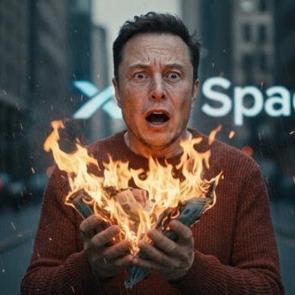 SpaceX hisseleri %50 eridi: Elon Musk 45 g&uuml;nde 750 milyar dolar kaybetti!