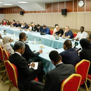 Sudanlı yetkililer T&uuml;rkiye STK&rsquo;larına &uuml;lkedeki son durumu anlattı