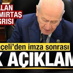 Bah&ccedil;eli'den son dakika Demirtaş ve &Ouml;calan a&ccedil;ıklaması