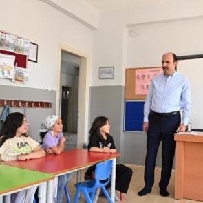 Başkan Altay, minik Kur&rsquo;an talebeleriyle bir araya geldi!