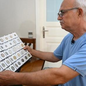 &Ccedil;ocukluk merakı 163 &uuml;lkeden paranın yer aldığı koleksiyona d&ouml;n&uuml;şt&uuml;