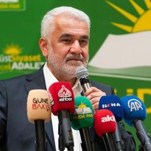 H&Uuml;DA PAR Genel Başkanı Yapıcıoğlu: Ter&ouml;r &uuml;lkenin g&uuml;ndeminden b&uuml;t&uuml;n&uuml;yle &ccedil;ıkmalı