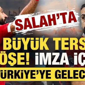 S&uuml;per Lig'de yeniden Salah bombası! B&uuml;y&uuml;k ters k&ouml;şe: İmza i&ccedil;in T&uuml;rkiye'ye gelecek