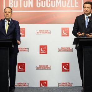 Siyaset g&uuml;ndemini hareketlendiren buluşma! Yeniden Refah ve Saadet'ten ittifak kararı