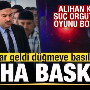 Alihan Kuriş su&ccedil; &ouml;rg&uuml;t&uuml;n&uuml;n oyunu bozuldu! İhbar geldi d&uuml;ğmeye basıldı! İmha baskını