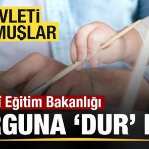 Mill&icirc; Eğitim Bakanlığı vurguna 'dur' dedi! Devleti soymuşlar