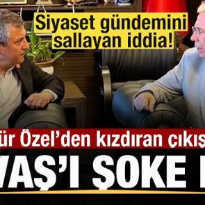 &Ouml;zg&uuml;r &Ouml;zel Mansur Yavaş'ı şoke etti! Siyaset g&uuml;ndemini sallayan iddia!