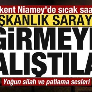 Son dakika haberi... Nijer'de darbe girişimi! Başkanlık sarayı &ccedil;evresinde &ccedil;atışmalar