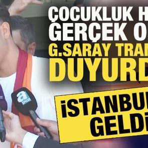 Galatasaray, Deniz G&uuml;l'&uuml; KAP'a bildirdi! Oyuncu imza i&ccedil;in İstanbul'a geldi